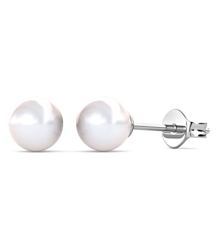 Boucles d'oreilles Full Moon Pearl - Perle d’imitation image number 0