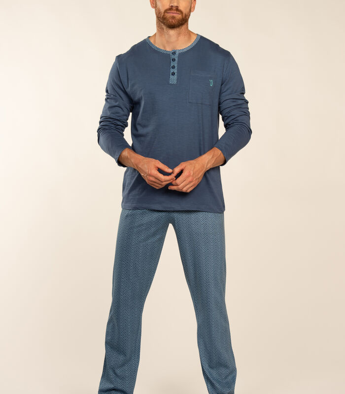 Pyjama lange mouwen lange broek PIET image number 1