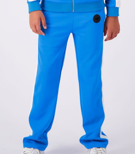 Straight Pantalon Survêtement Bleu