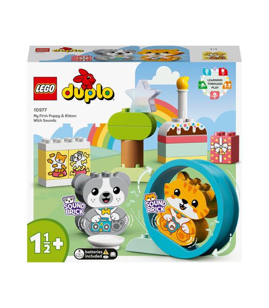 DUPLO My First Puppy & Kitten With Sounds (10977)