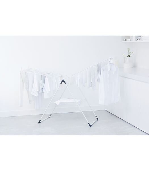 Droogrek T-model, 20 meter - White