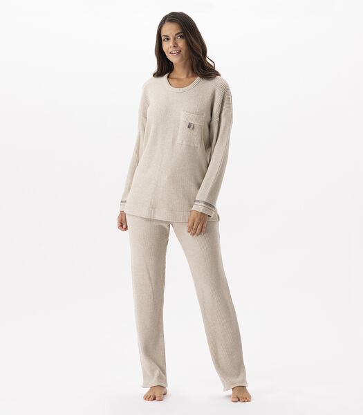 Pyjama en maille tricot lurex FRILEUSE 602