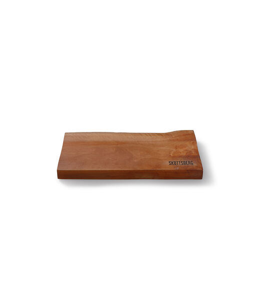 Serveerplank | 35 x 18 cm | Longan hout | Ingefreesde Handgrepen