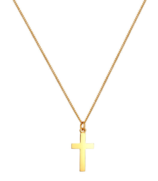 Collier Croix Pendentif Réligion Symbol Communion Collier Enfant - (925/1000) Argent