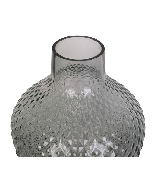 Vase Delight - Gris foncé - Ø18x20cm