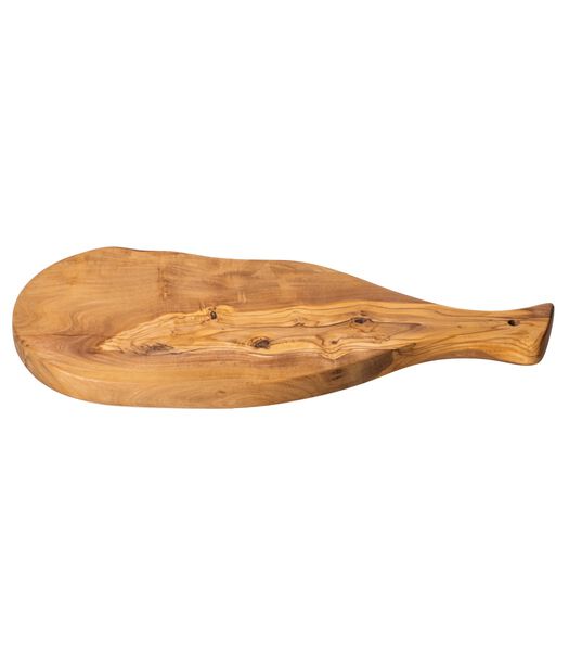 Serveerplank met handgreep Tunea - Olijfhout - 36 x 15 cm