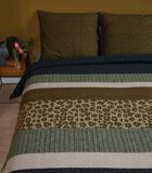 Housse de couette Gino Green Flanelle image number 1