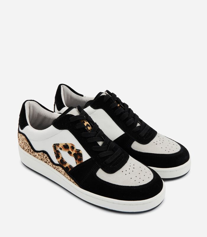Sneakers Baskets en cuir Loulou  luipaard image number 1