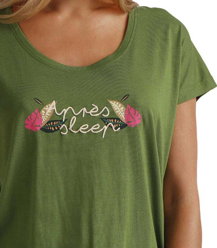 Pyjama loungewear palazzo broek t-shirt Apres Sleep image number 3