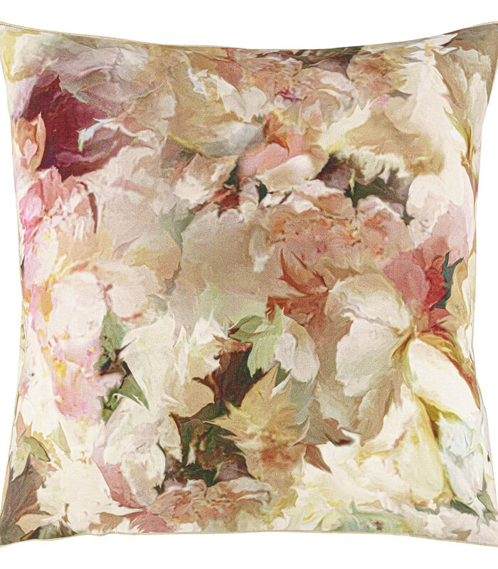 Taie d'oreiller imprimée en percale de coton, Fleurs de jour image number 0