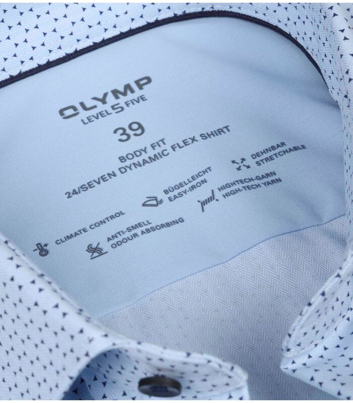OLYMP Chemise Level 5 Bleu Clair image number 3