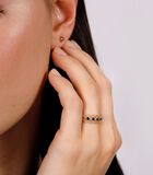 Ring 'Pianosa Saphir' geelgoud en diamanten image number 2
