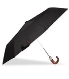 Paraplu Crook Hout Zwart image number 1