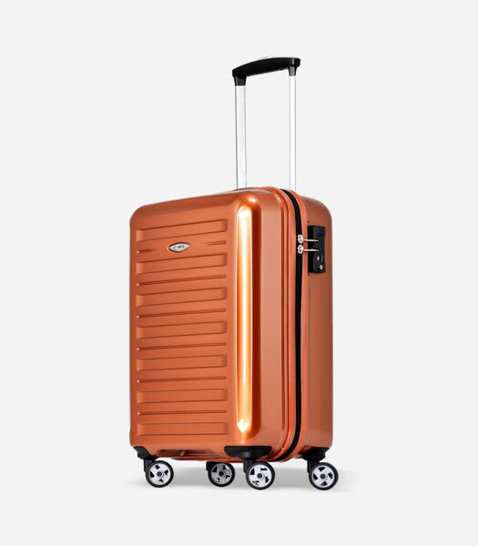 Voyager IX Handbagage Koffer 4 Wielen Oranje