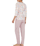 Lange pyjamaset van lyocell en katoen Freesia image number 1
