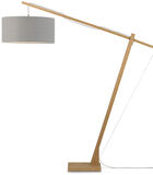 Vloerlamp Montblanc - Bamboe/Lichtgrijs - 175x60x207cm image number 0