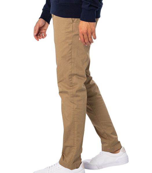 Pantalon Chino Stretch Classique Coupe Slim