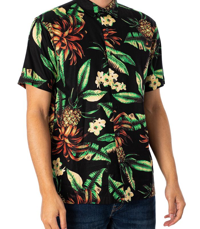 Vintage Hawaiiaans shirt met korte mouwen image number 0