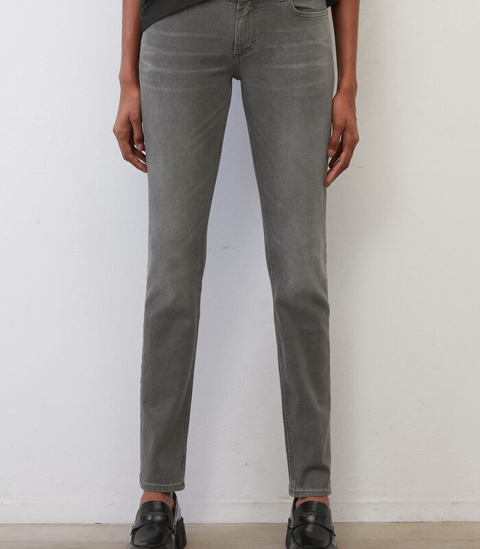 Jeans model ALBY slim mid waist image number 0