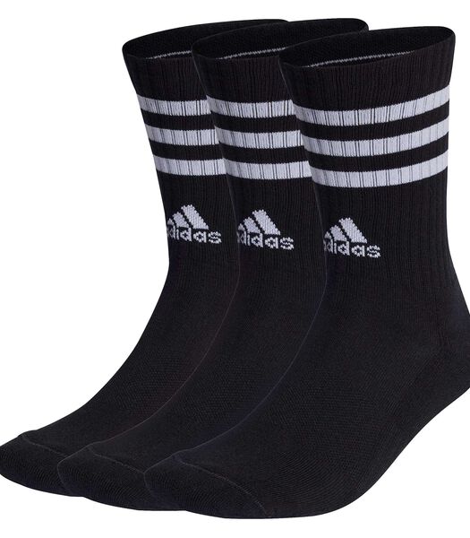 Lage sokken 3-Stripes (x3)