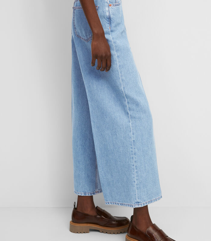 Jupe-culotte en jean image number 3