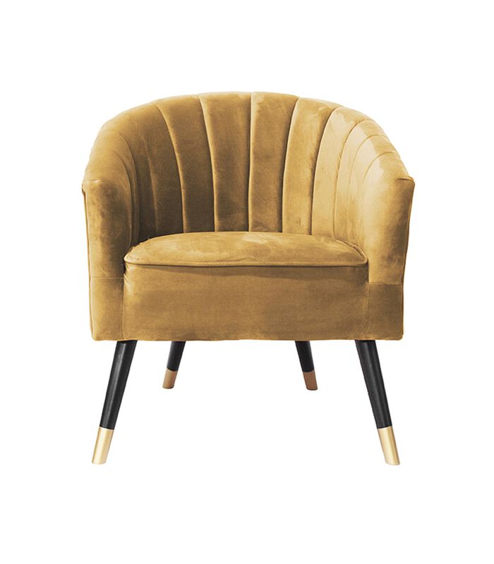 Chaise Royal - ocre jaune - 70x71x80cm image number 0