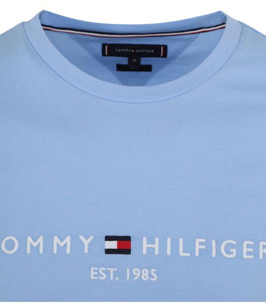 Tommy Hilfiger T-shirt Logo Bleu Moyen