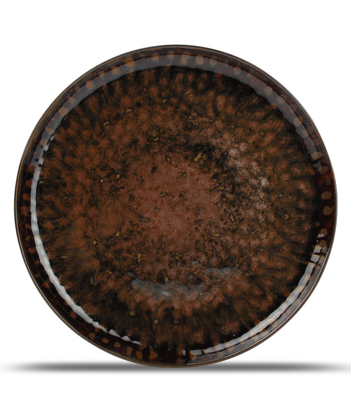 Assiette plate 27cm brun Primal - (x4) image number 3