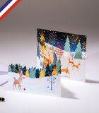 Carte tri-volet fin d'année joyeux Noël -Paysage image number 0