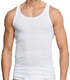 4 pack Cotton Essentials dubbelrib - onderhemd image number 1