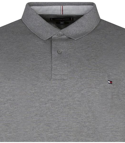 Tommy Hilfiger Big And Tall - Polo à manches longues Gris