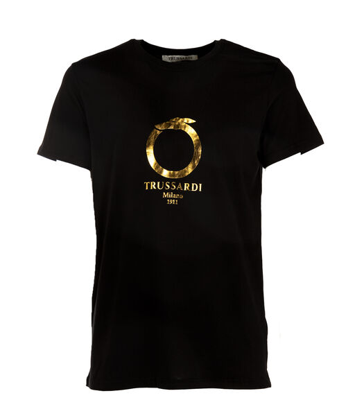 T-Shirt Zwart Goud Man