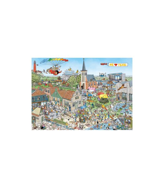 Puzzle géant Jan van Haasteren Texel - 1000 pièces