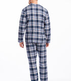 Pyjama lange mouwen lange broek doorknoop PAT image number 3
