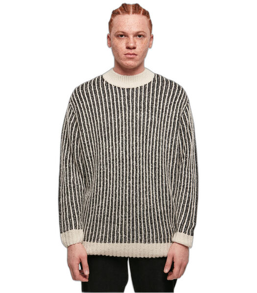 Oversized jumper Two Tone