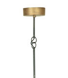 Lampe à suspension - Fer - Laiton antique - 40x48x48 cm - Moondust image number 3