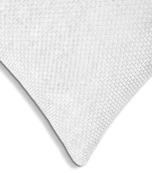 Coussin Décoratif velours panama pillow white polyester