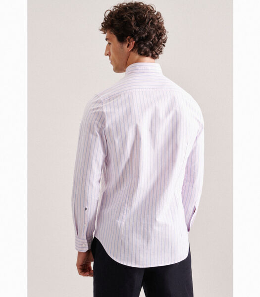 Chemise Business Shaped Fit Manche longue A Rayures