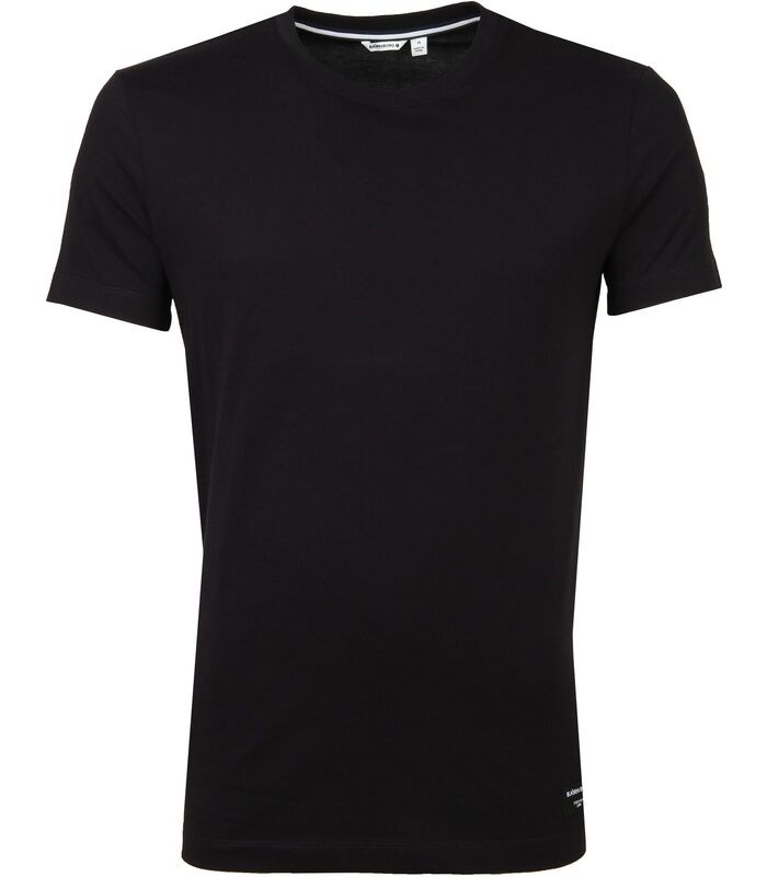 Basic T-Shirt Zwart image number 0