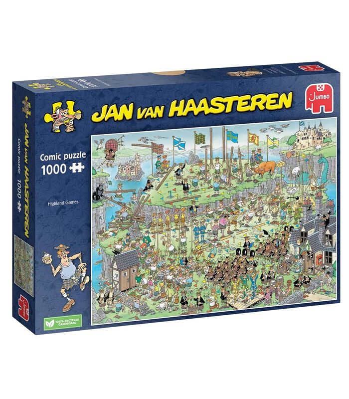 Puzzel Jan van Haasteren Highland Games - 1000 stukjes image number 2