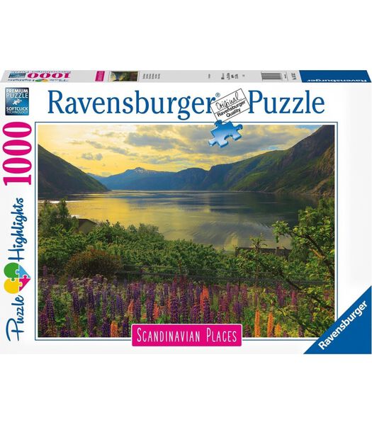 Fjord in Norway Jeu de puzzle 1000 pièce(s) Paysage
