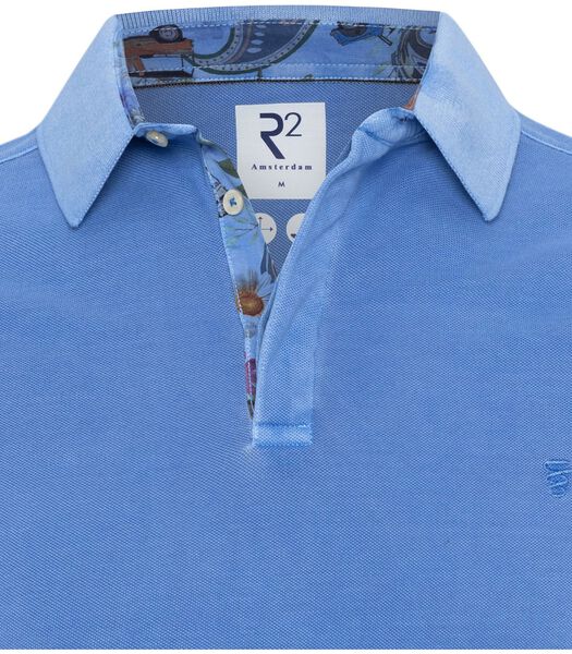 Polo Solid Blauw