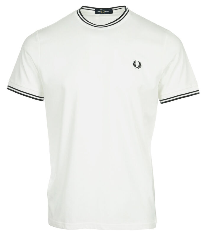 T-Shirt Fred Perry Basique Blanc image number 0