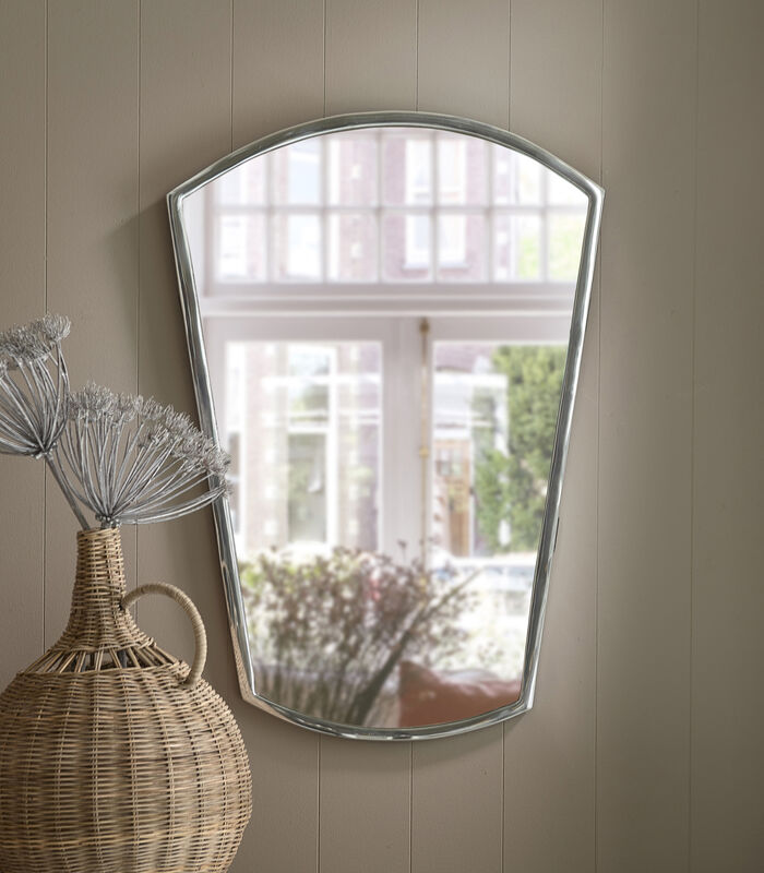 Wandspiegel 82x56 - Madeira Mirror - Zilver image number 1