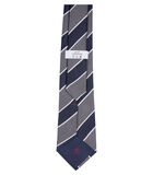 Cravate club à rayures et en soie image number 2
