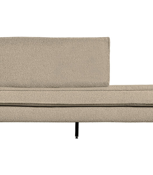 Rodeo Daybed Left Bouclé Greige