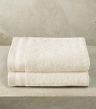 2 serviettes de bains Contessa vanilla image number 2