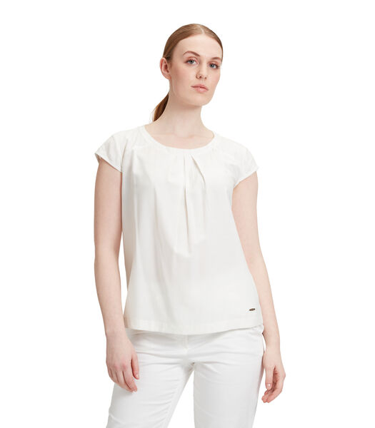 Blouse in shirtstijl Korte mouwen