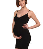 Zwangerschaps Onderjurk Zwart image number 0