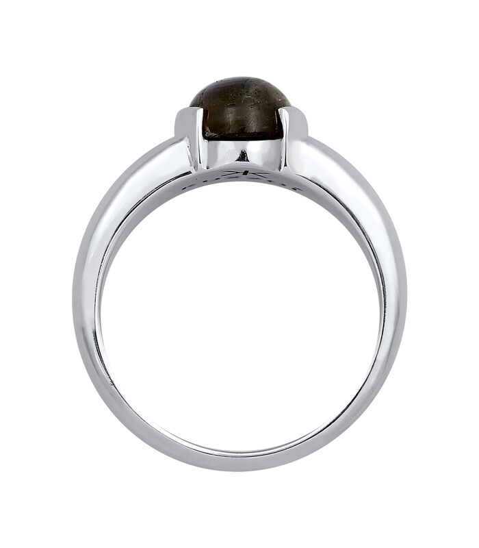 Ring Elegant Herenhorloge Met Labradoriet Edelsteen In 925 Sterling Zilver image number 2